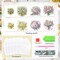 6-Pack DIY Flower Diamond Art Greeting Card Kit – Special Shaped Glitter Cards with Resin Diamonds for Christmas, Birthday, Thanksgiving & Blessings